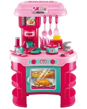 Σετ παιχνιδιών Buba Kitchen Cook - Παιδική κουζίνα, ροζ -1