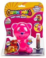 Διαδραστικό παιχνίδι Eolo Toys Gummymals - Αρκουδάκι, ροζ -1