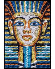 Δημιουργικό σετ Sequin Art - Τέχνη με πούλιες, Tutankhamun  -1