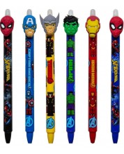 Στυλό με γόμα που σβήνει Colorino Disney - Spiderman & Avengers,ποικιλία 