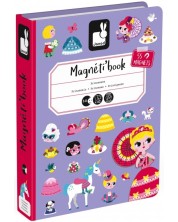 Παιδικό μαγνητικό βιβλίο Janod - Πριγκίπισσες