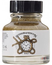 Μελάνι καλλιγραφίας Winsor & Newton - Χρυσαφένιο, 30 ml -1