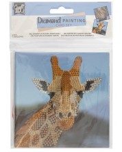 Κάρτες σχεδίασης με χάντρες Grafix - Ζώα, 2 τεμάχια, 13 x 13 εκ