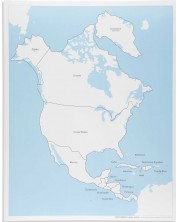 Χάρτης της Βόρειας Αμερικής Smart Baby -1
