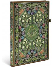 Ημερολόγιο-σημειωματάριο Paperblanks Poetry in Bloom - Midi, 13 x 18 cm, 72 φύλλα, 2024 -1