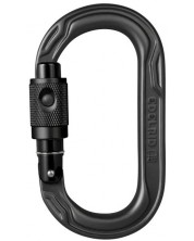 Καραμπίνερ Edelrid - Oval Power 2500 Permalock, μαύρο  -1