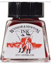 Μελάνι καλλιγραφίας Winsor & Newton - Cinnabar, 14 ml