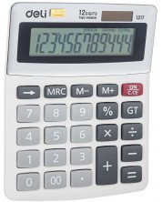 Αριθμομηχανή Deli Easy - E1217, 12 dgt, λευκή