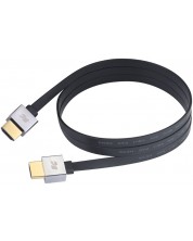 Καλώδιο  Real Cable - HD-ULTRA HDMI 2.0 4K, 1.5 m,μαύρο/ ασήμι -1