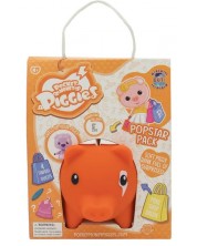 Κουμπαράς Boti Pocket Money Piggies - Πορτοκαλί, με αξεσουάρ.