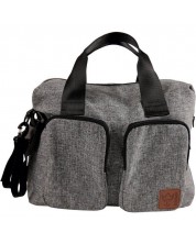 Τσάντα με θήκη για φορητό υπολογιστή Kaiser Worker - Ανοιχτό μαύρο -1