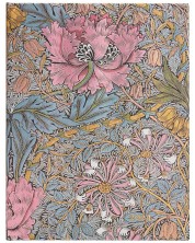 Ημερολόγιο-σημειωματάριο Paperblanks William Morris - Οριζόντιο, 80 φύλλα, 2024