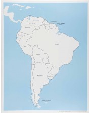 Χάρτης της Νότιας Αμερικής  Smart Baby -1