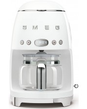 Καφετιέρα Smeg - DCF02WHEU, 1.4 l, λευκό -1