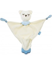 Πετσέτα αγκαλιάς BabyJem - Αρκούδα, μπλε -1
