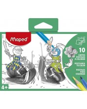 Κάρτες χρωματισμού Maped Creativ - 10 τεμάχια, ποικιλία -1
