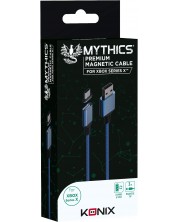 Καλώδιο Konix - Mythics Premium Magnetic Cable 3 m, μπλε(Xbox Series X/S)
