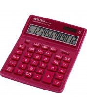 Αριθμομηχανή Eleven - SDC-444XRPKE, 12 ψηφία, ροζ