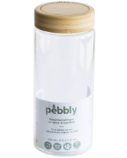 Βάζο με ερμητικό κλείσιμο Pebbly - 850 ml, 8.5 х 21 cm -1