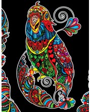 Εικόνα χρωματισμού ColorVelvet - Παπαγάλος, 47 х 35 cm -1