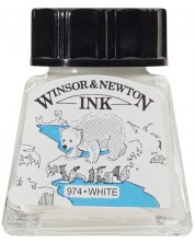 Μελάνι καλλιγραφίας Winsor & Newton - Λευκό 14 ml