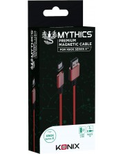 Καλώδιο Konix - Mythics Premium Magnetic Cable 3 m, κόκκινο(Xbox Series X/S) -1