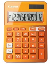 Αριθμομηχανή Canon - LS-123K, 12ψήφιο, πορτοκαλί -1