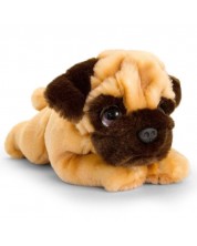 Λούτρινο σκυλί ξαπλωμένο Keel Toys - Baby pug, 32 cm -1