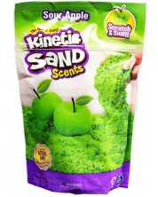 Κινητική άμμος Spin Master - Kinetic Sand με άρωμα μήλου, 227 γρ