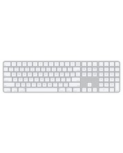 Πληκτρολόγιο Apple - Magic Keyboard, Touch ID, με αριθμούς, US, λευκό -1