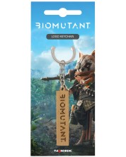 Μπρελόκ Gaya Games: Biomutant - Wooden Logo