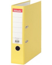 Ντοσιέ  Esselte Eco - A4, 7.5 cm, РР,μεταλλικό περίγραμμα,αφαιρούμενη ετικέτα, κίτρινη -1