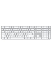 Πληκτρολόγιο Apple - Magic Keyboard, Touch ID, με αριθμούς, BG, λευκό -1