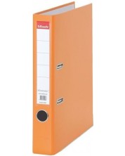 Κλασέρ Esselte Eco - A4, 5 cm, PP, μεταλλική άκρη, αφαιρούμενη ετικέτα, πορτοκαλί