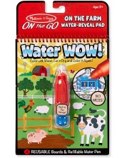Βιβλίο ζωγραφικής με νερό Melissa & Doug - Ζώα φάρμας