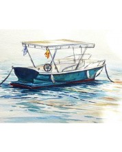 Σετ ζωγραφικής με διαμάντια TSvetnoy - Lonely Boat	
