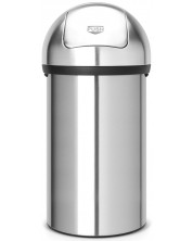 Κάδος απορριμμάτων Brabantia - Push, 60 l, Matt Steel -1