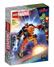 Κατασκευαστής LEGO Marvel Super Heroes - Η ρομποτική πανοπλία του Rocket (76243) -1