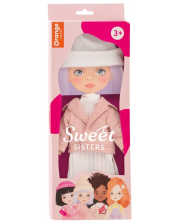 Σετ ρούχων κούκλας Orange Toys Sweet Sisters - Ροζ μπουφάν -1