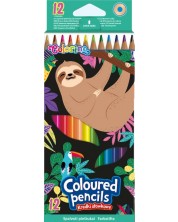 Σετ χρωματιστά μολύβια Colorino - Wildkid, 12 χρωμάτων