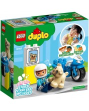 Κατασκευαστής Lego Duplo Town - Αστυνομική Μοτοσυκλέτα (10967)