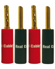 Υποδοχές Real Cable - BFA6020, 4 τεμαχίων, πολύχρωμα