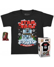 Σετ Funko POP! Collector's Box: Movies - Star Wars (Holiday R2-D2) (Metallic) -1
