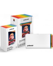  Σετ Φωτογραφικός εκτυπωτής Polaroid - Hi Print, Gen2, White