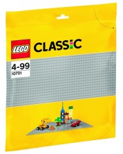 Κατασκευαστής Lego Classic - Γκρι βάση με διαστάσεις 38 x 38 εκ (10701)