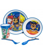 Σετ φαγητού  Stor - Paw Patrol Pup Power, 5 τεμαχίων  -1