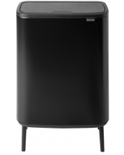 Κάδος απορριμμάτων  Brabantia - Bo Touch Hi, 2 x 30 l, Matt Black -1