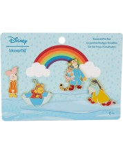 Σετ Κονκάρδες  Loungefly Disney: Winnie the Pooh and Friends - Rainy Day