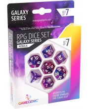 Σετ ζάρια Gamegenic: Galaxy Series - Nebula, 7 τεμάχια