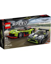 Κατασκευαστής Lego Speed Champions - Aston Martin Valkyrie AMR Pro и Vantage GT3 (76910)